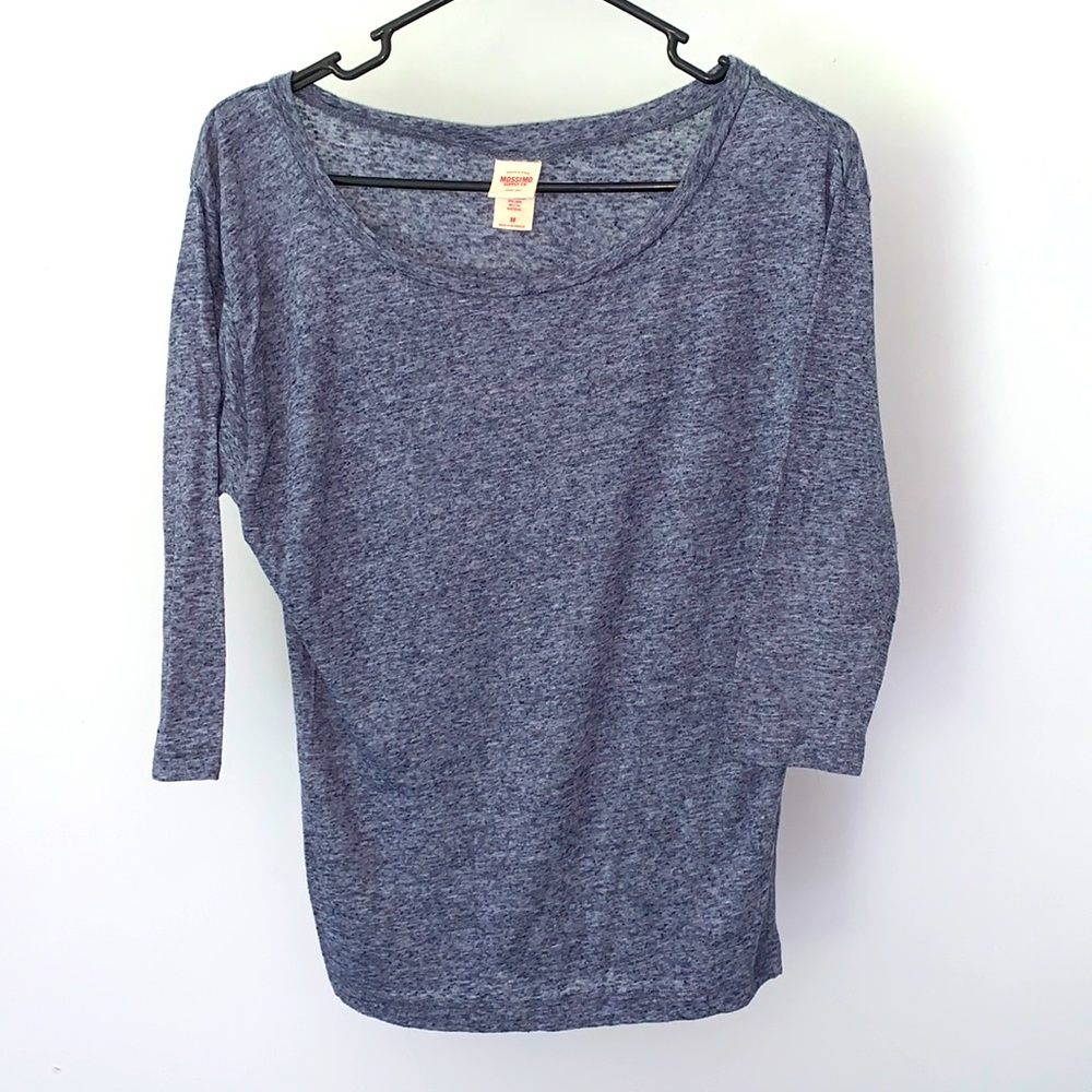 Cropped Sleeve Blouse